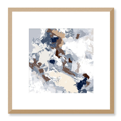 Framed Graphic Art Print, White Mat - 8x8 12x12 16x16 20x20 24x24 28x28 inches | FPS-1162-7690, Prints, Graphic art, Natural Frame, 30 x 30 cm ,12 x 12 inches