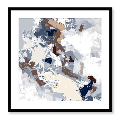 Framed Graphic Art Print, White Mat - 8x8 12x12 16x16 20x20 24x24 28x28 inches | FPS-1161-7690, Prints, Graphic art, Black Frame, 61 x 61 cm ,24 x 24 inches
