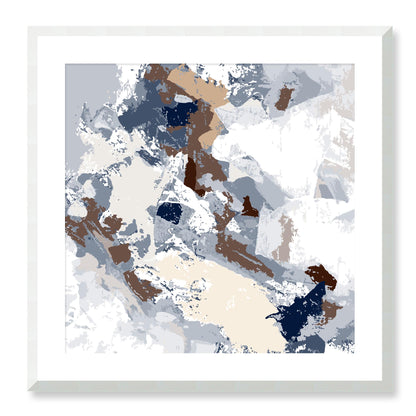 Framed Graphic Art Print, White Mat - 8x8 12x12 16x16 20x20 24x24 28x28 inches | FPS-1161-7690, Prints, Graphic art, White Frame, 61 x 61 cm ,24 x 24 inches