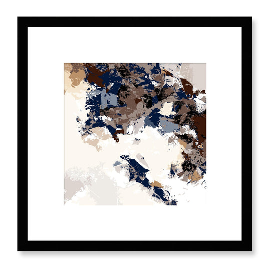 Framed Graphic Art Print, White Mat - 8x8 12x12 16x16 20x20 24x24 28x28 inches | FPS-1162-7693, Prints, Graphic art, Black Frame, 30 x 30 cm ,12 x 12 inches