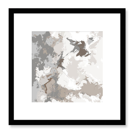 Framed Graphic Art Print, White Mat - 8x8 12x12 16x16 20x20 24x24 28x28 inches | FPS-1171-7691, Prints, Graphic art, Black Frame, 30 x 30 cm ,12 x 12 inches