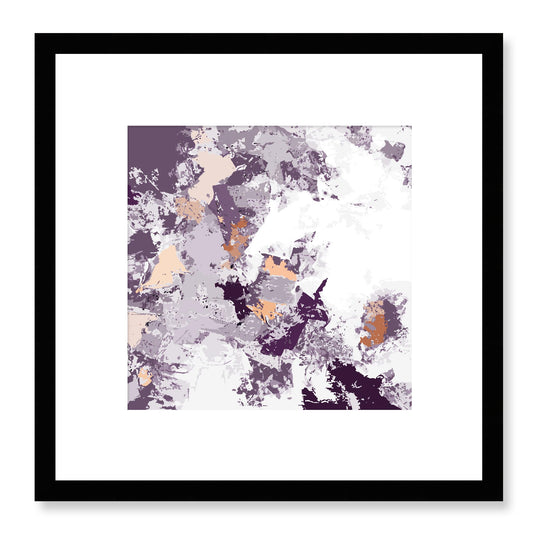 Framed Graphic Art Print, White Mat - 8x8 12x12 16x16 20x20 24x24 28x28 inches | FPS-1181-7695, Prints, Graphic art, Black Frame, 30 x 30 cm ,12 x 12 inches