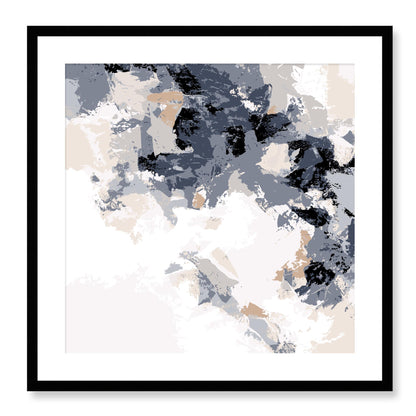 Framed Graphic Art Print, White Mat - 8x8 12x12 16x16 20x20 24x24 28x28 inches | FPS-1220-7693, Prints, Graphic art, Black Frame, 61 x 61 cm ,24 x 24 inches