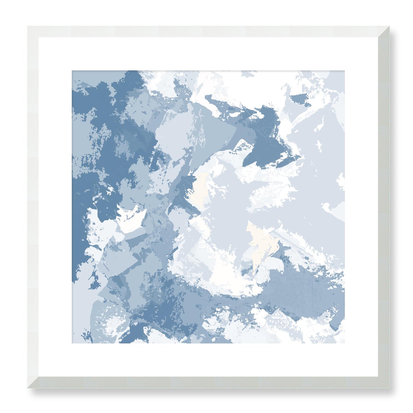 Framed Graphic Art Print, White Mat - 8x8 12x12 16x16 20x20 24x24 28x28 inches | FPS-1230-7691, Prints, Graphic art, White Frame, 51 x 51 cm ,20 x 20 inches