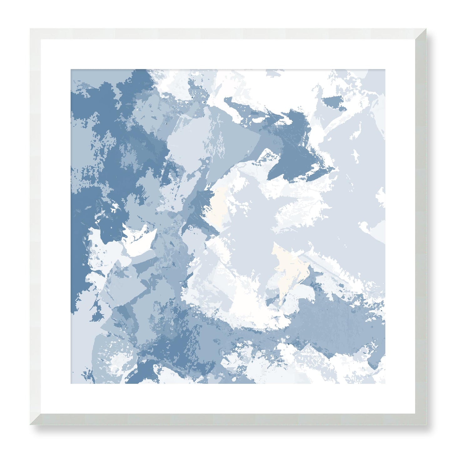 Framed Graphic Art Print, White Mat - 8x8 12x12 16x16 20x20 24x24 28x28 inches | FPS-1230-7691, Prints, Graphic art, White Frame, 61 x 61 cm ,24 x 24 inches