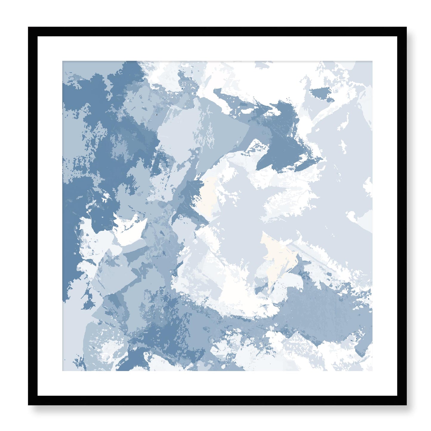 Framed Graphic Art Print, White Mat - 8x8 12x12 16x16 20x20 24x24 28x28 inches | FPS-1230-7691, Prints, Graphic art, Black Frame, 71 x 71 cm ,28 x 28 inches