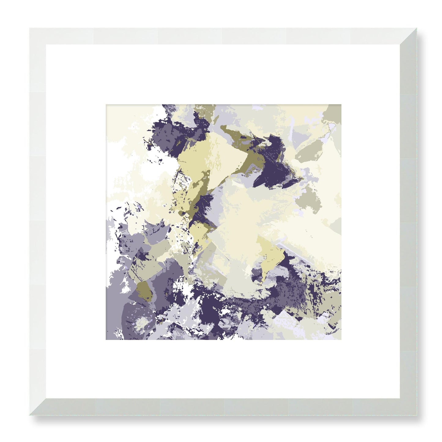 Framed Graphic Art Print, White Mat - 8x8 12x12 16x16 20x20 24x24 28x28 inches | FPS-1263-7691, Prints, Graphic art, White Frame, 30 x 30 cm ,12 x 12 inches