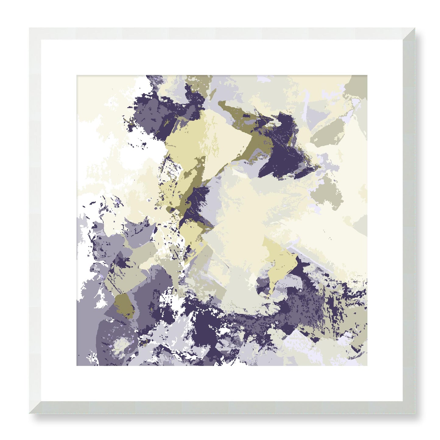Framed Graphic Art Print, White Mat - 8x8 12x12 16x16 20x20 24x24 28x28 inches | FPS-1262-7691, Prints, Graphic art, White Frame, 51 x 51 cm ,20 x 20 inches