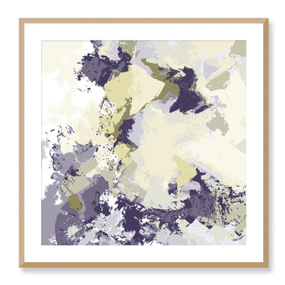 Framed Graphic Art Print, White Mat - 8x8 12x12 16x16 20x20 24x24 28x28 inches | FPS-1263-7691, Prints, Graphic art, Natural Frame, 71 x 71 cm ,28 x 28 inches