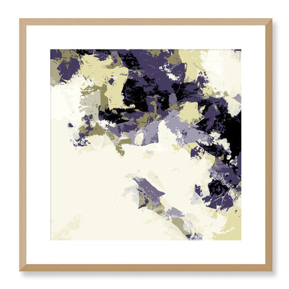 Framed Graphic Art Print, White Mat - 8x8 12x12 16x16 20x20 24x24 28x28 inches | FPS-1261-7693, Prints, Graphic art, Natural Frame, 51 x 51 cm ,20 x 20 inches