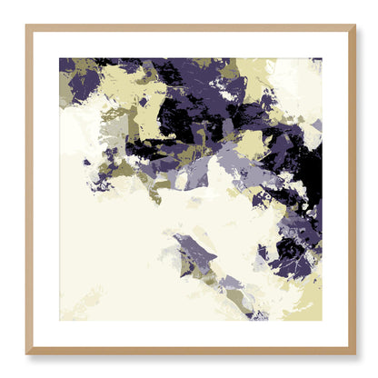 Framed Graphic Art Print, White Mat - 8x8 12x12 16x16 20x20 24x24 28x28 inches | FPS-1261-7693, Prints, Graphic art, Natural Frame, 61 x 61 cm ,24 x 24 inches