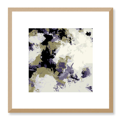 Framed Graphic Art Print, White Mat - 8x8 12x12 16x16 20x20 24x24 28x28 inches | FPS-1261-7695, Prints, Graphic art, Natural Frame, 30 x 30 cm ,12 x 12 inches