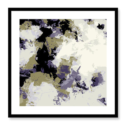 Framed Graphic Art Print, White Mat - 8x8 12x12 16x16 20x20 24x24 28x28 inches | FPS-1261-7695, Prints, Graphic art, Black Frame, 61 x 61 cm ,24 x 24 inches