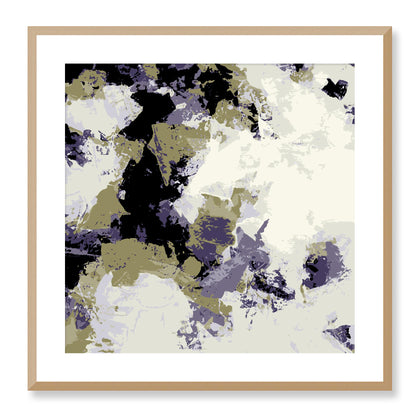 Framed Graphic Art Print, White Mat - 8x8 12x12 16x16 20x20 24x24 28x28 inches | FPS-1261-7695, Prints, Graphic art, Natural Frame, 61 x 61 cm ,24 x 24 inches