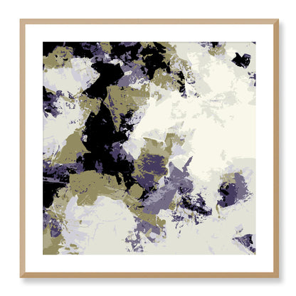Framed Graphic Art Print, White Mat - 8x8 12x12 16x16 20x20 24x24 28x28 inches | FPS-1261-7695, Prints, Graphic art, Natural Frame, 71 x 71 cm ,28 x 28 inches