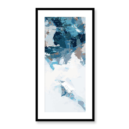 Framed Graphic Art Print, White Mat - 16x33 inches | FP-1153-7693, Prints, Graphic art, Black Frame, 41 x 81 cm ,16 x 32 inches
