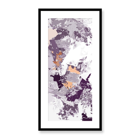 Framed Graphic Art Print, White Mat - 16x33 inches | FP-1181-7695, Prints, Graphic art, Black Frame, 41 x 81 cm ,16 x 32 inches