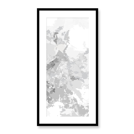 Framed Graphic Art Print, White Mat - 16x33 inches | FP-1204-7698, Prints, Graphic art, Black Frame, 41 x 81 cm ,16 x 32 inches