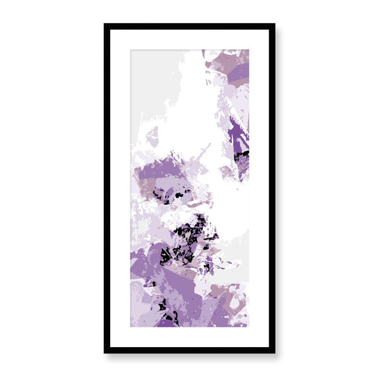 Framed Graphic Art Print, White Mat - 16x33 inches | FP-1252-7694, Prints, Graphic art, Black Frame, 41 x 81 cm ,16 x 32 inches