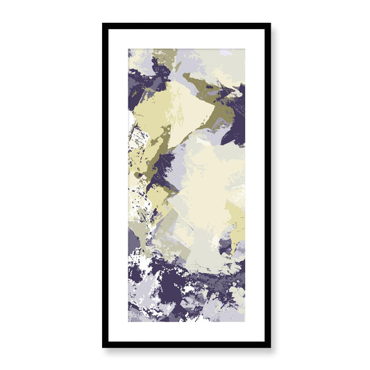 Framed Graphic Art Print, White Mat - 16x33 inches | FP-1263-7691, Prints, Graphic art, Black Frame, 41 x 81 cm ,16 x 32 inches