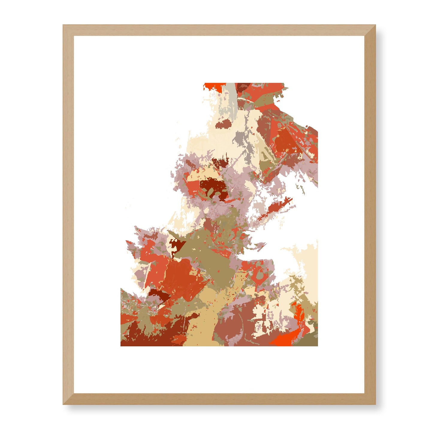 Framed Graphic Art Print, White Mat - 13x16, 16x20, 22x28 inches | FPV-1130-7694, Prints, Graphic art, Natural Frame, 33 x 41 cm ,13 x 16 inches