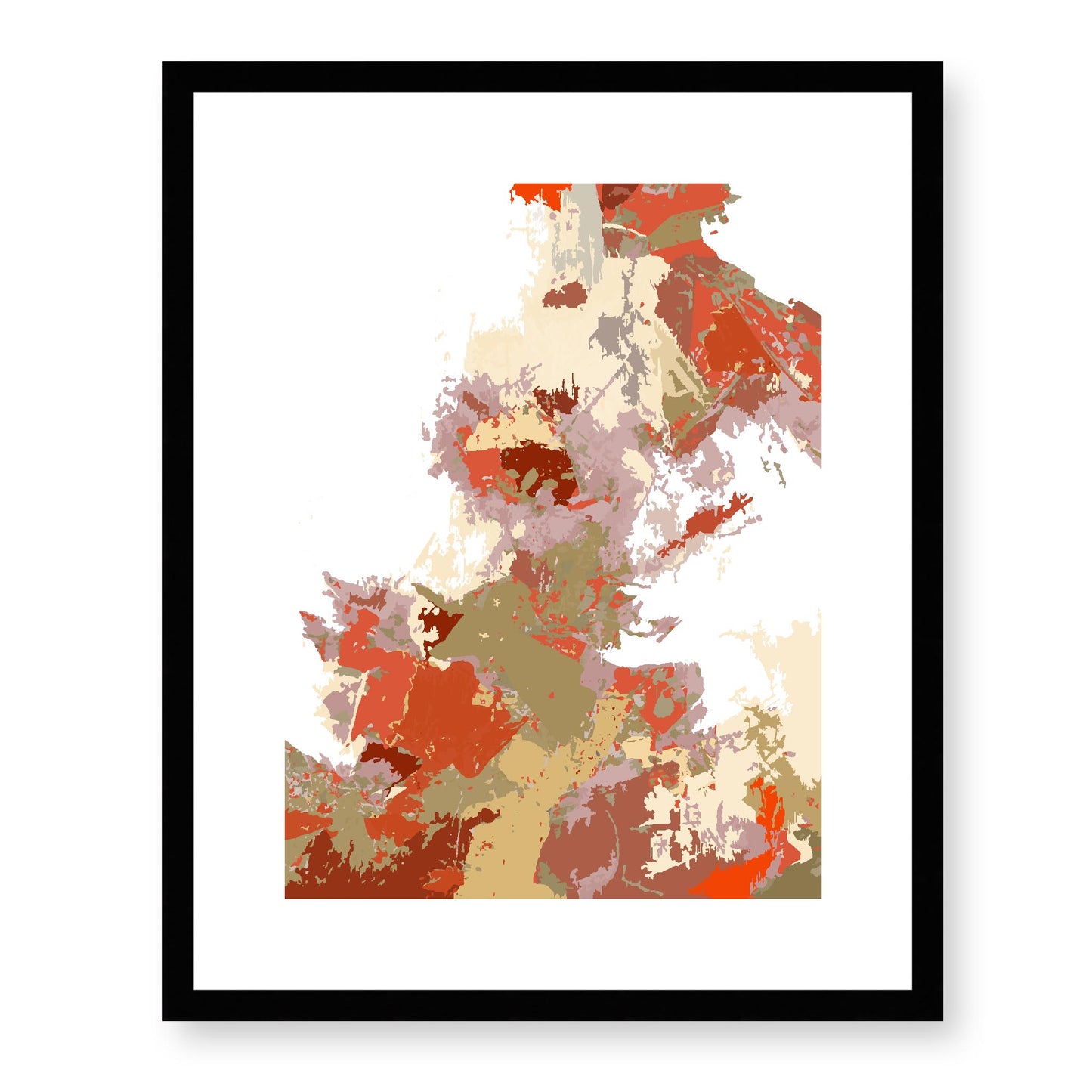 Framed Graphic Art Print, White Mat - 13x16, 16x20, 22x28 inches | FPV-1130-7694, Prints, Graphic art, Black Frame, 41 x 51 cm ,16 x 20 inches