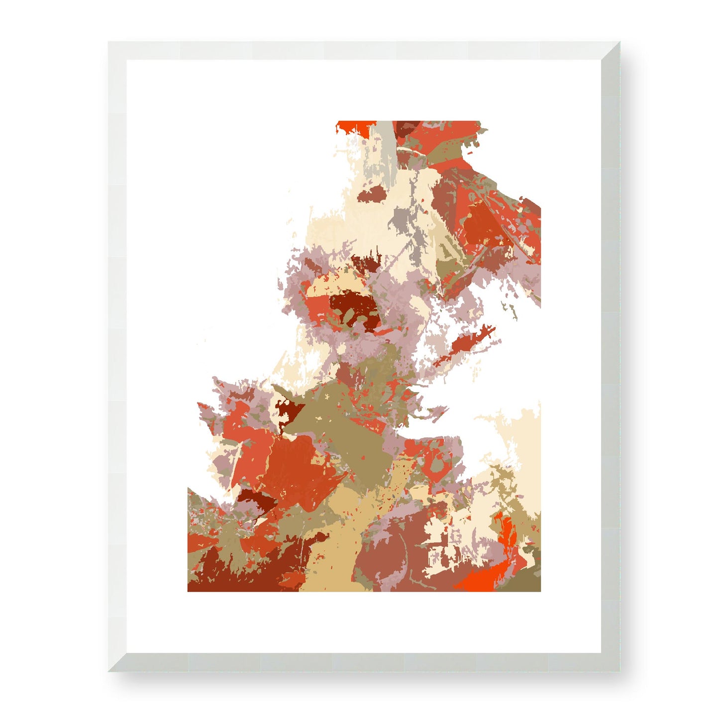 Framed Graphic Art Print, White Mat - 13x16, 16x20, 22x28 inches | FPV-1130-7694, Prints, Graphic art, White Frame, 41 x 51 cm ,16 x 20 inches