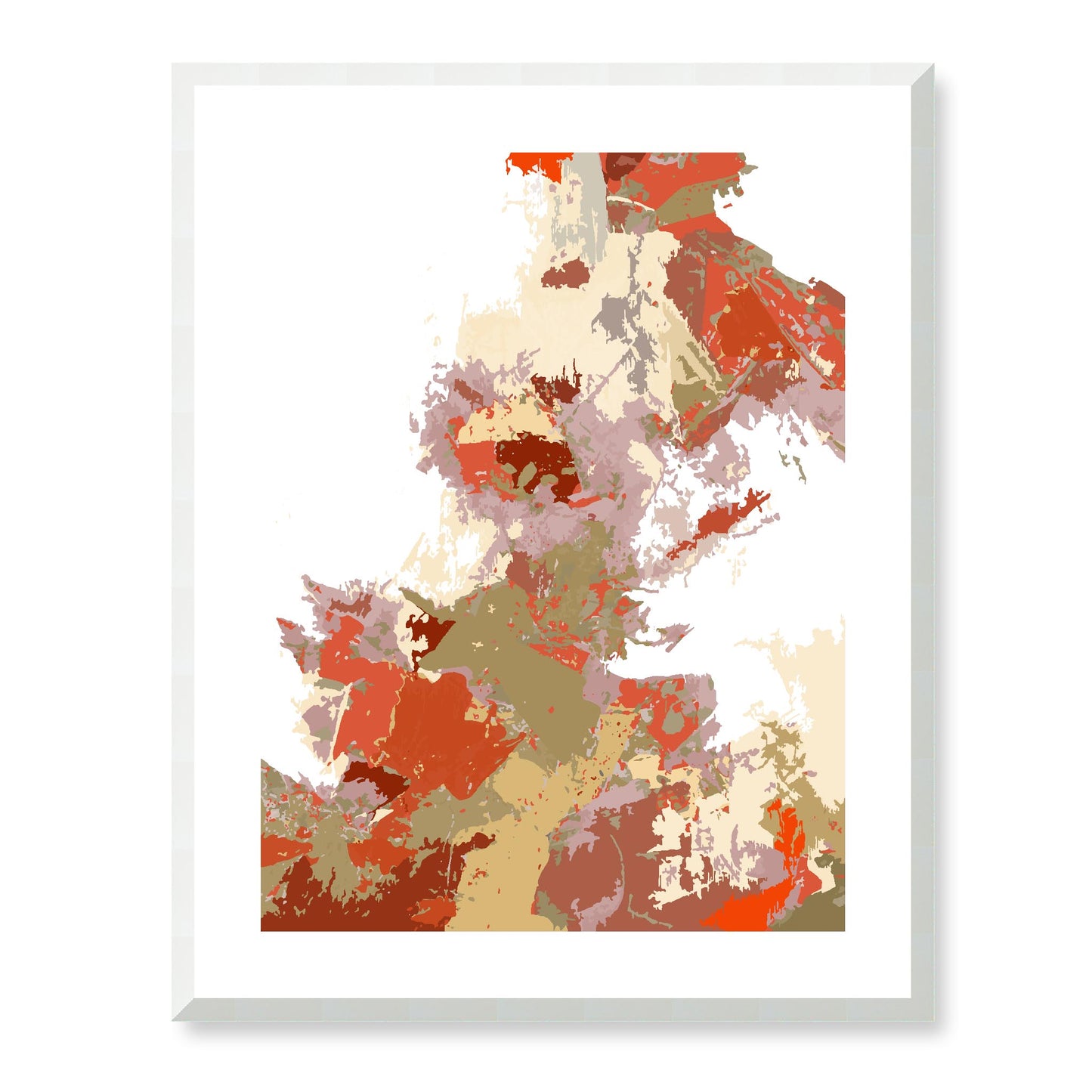 Framed Graphic Art Print, White Mat - 13x16, 16x20, 22x28 inches | FPV-1130-7694, Prints, Graphic art, White Frame, 56 x 71 cm ,22 x 28 inches