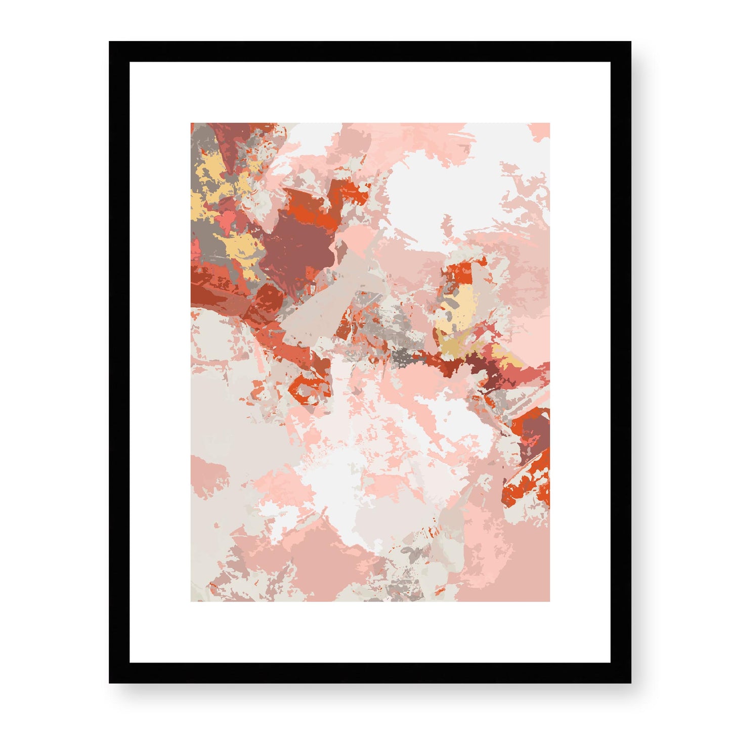 Framed Graphic Art Print, White Mat - 13x16, 16x20, 22x28 inches | FPV-1130-7698, Prints, Graphic art, Black Frame, 41 x 51 cm ,16 x 20 inches