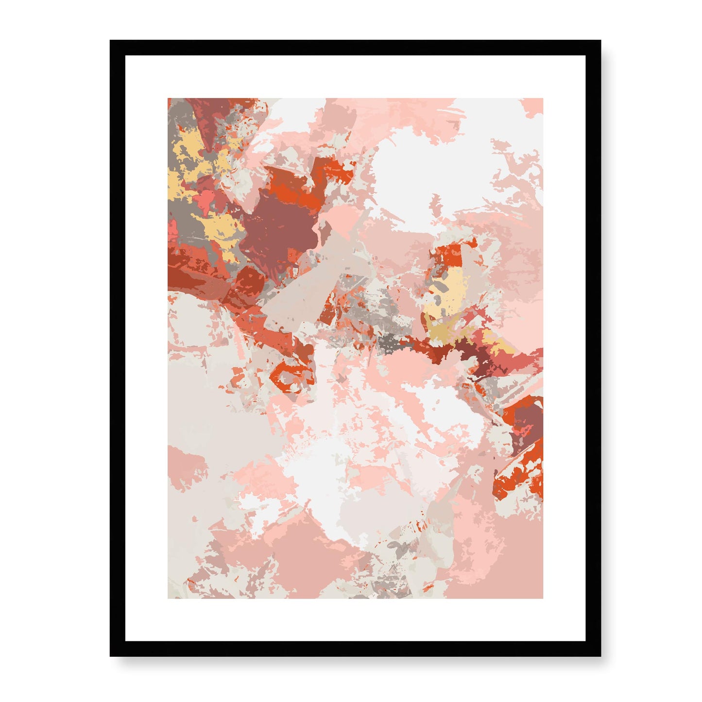 Framed Graphic Art Print, White Mat - 13x16, 16x20, 22x28 inches | FPV-1130-7698, Prints, Graphic art, Black Frame, 56 x 71 cm ,22 x 28 inches