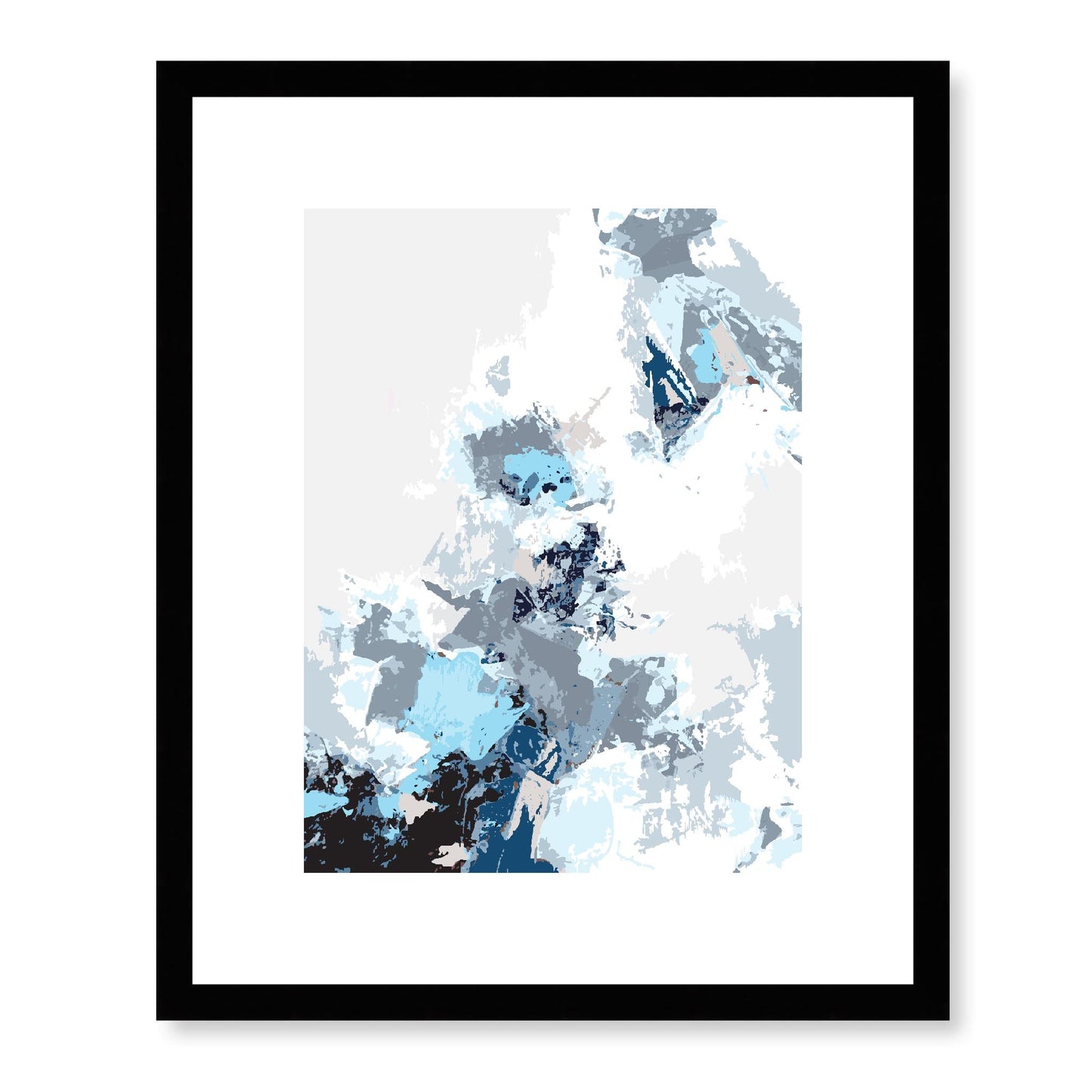 Framed Graphic Art Print, White Mat - 13x16, 16x20, 22x28 inches | FPV-1152-7694, Prints, Graphic art, Black Frame, 33 x 41 cm ,13 x 16 inches