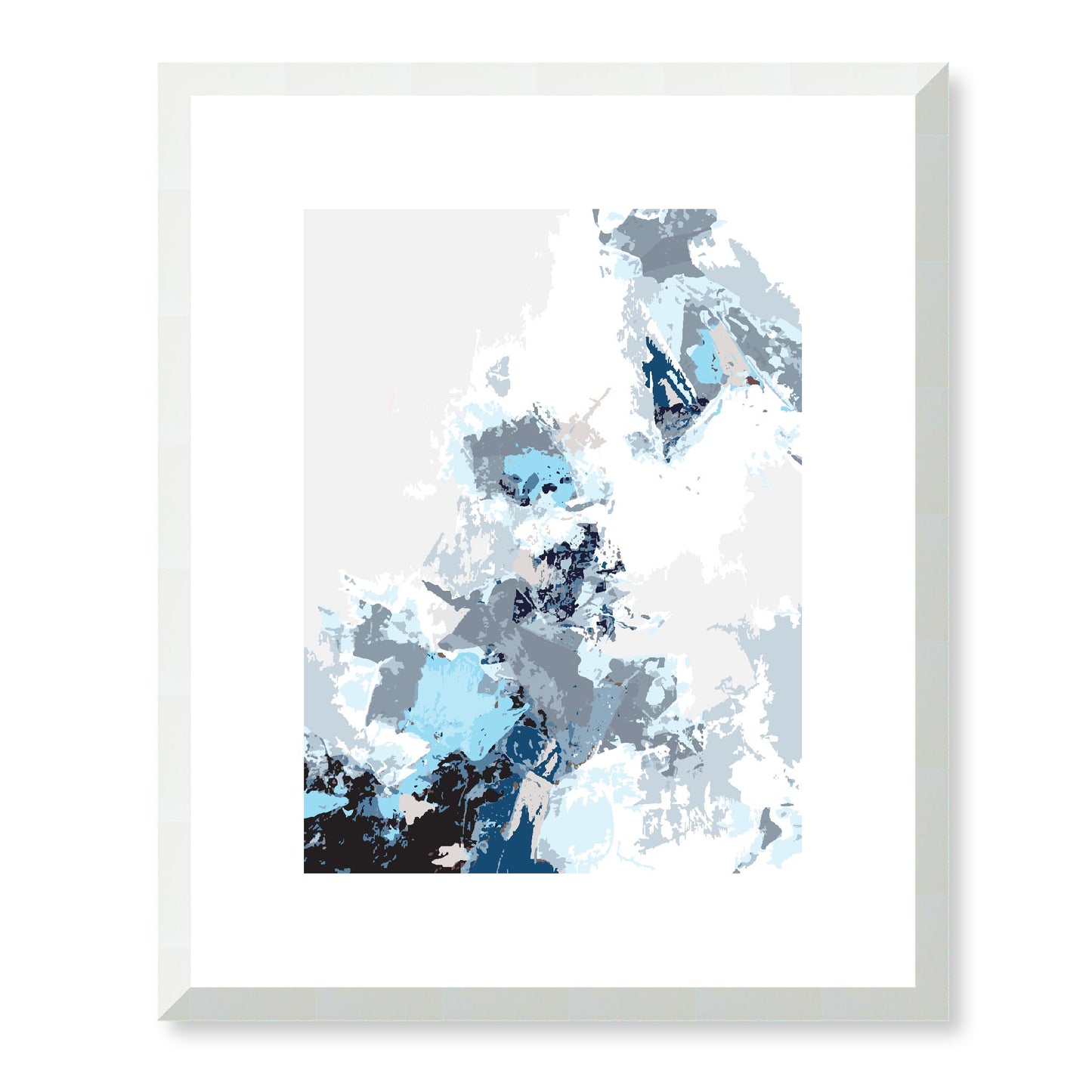 Framed Graphic Art Print, White Mat - 13x16, 16x20, 22x28 inches | FPV-1151-7694, Prints, Graphic art, White Frame, 33 x 41 cm ,13 x 16 inches