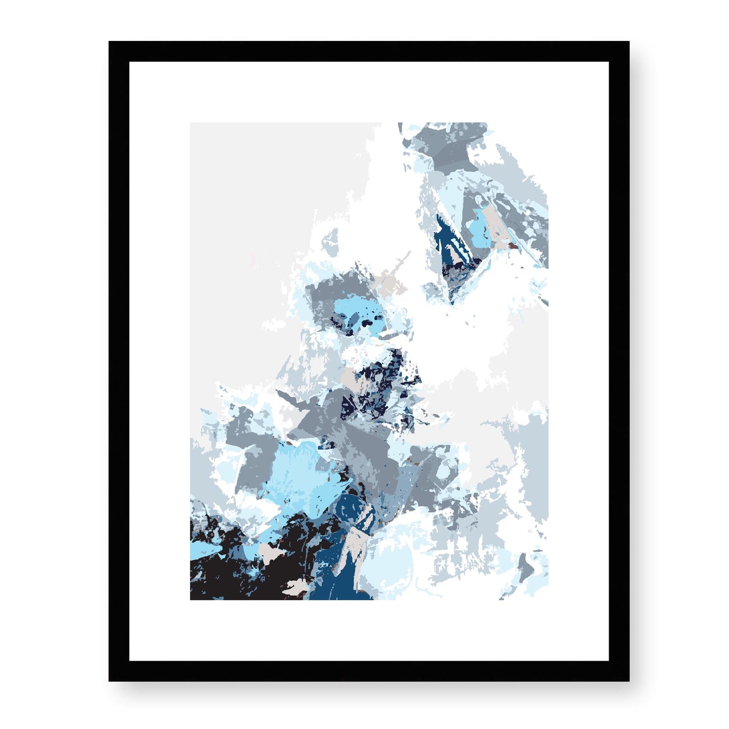 Framed Graphic Art Print, White Mat - 13x16, 16x20, 22x28 inches | FPV-1153-7694, Prints, Graphic art, Black Frame, 41 x 51 cm ,16 x 20 inches