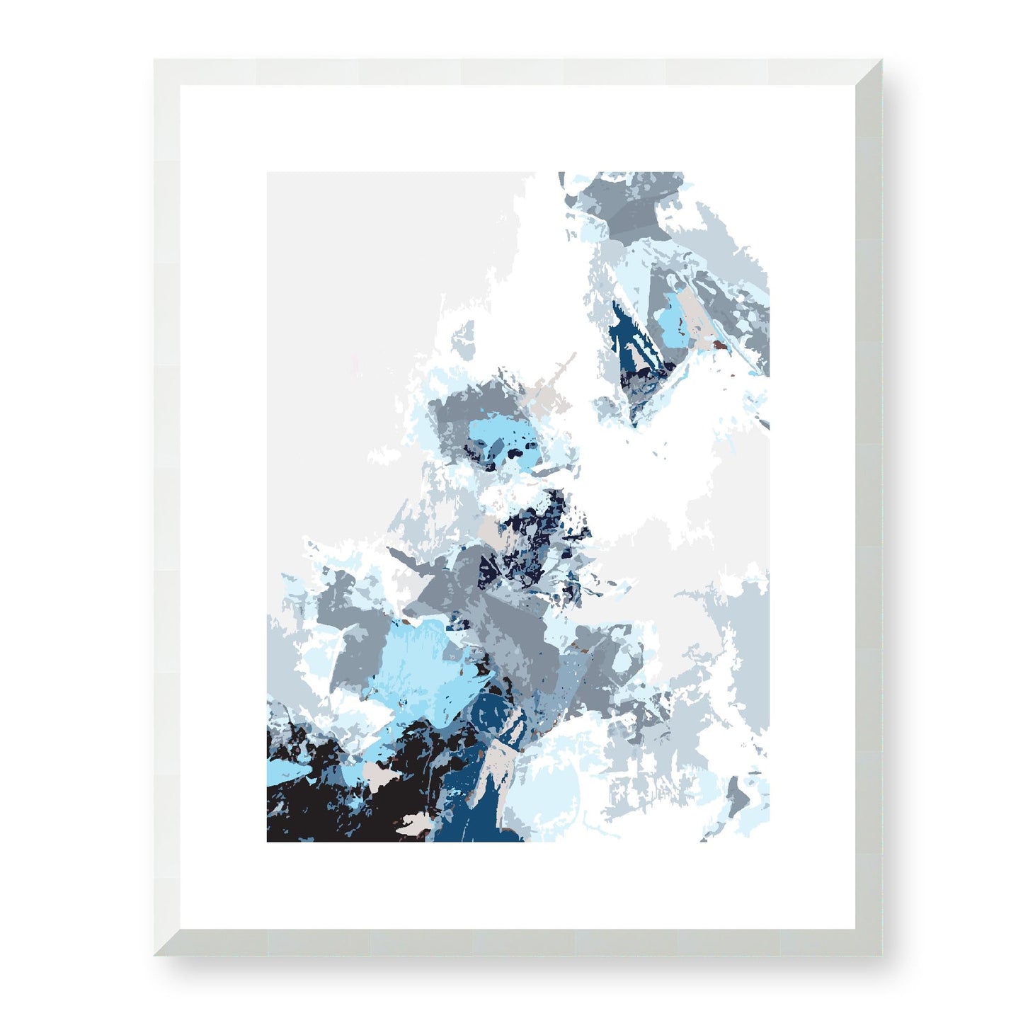 Framed Graphic Art Print, White Mat - 13x16, 16x20, 22x28 inches | FPV-1152-7694, Prints, Graphic art, White Frame, 41 x 51 cm ,16 x 20 inches