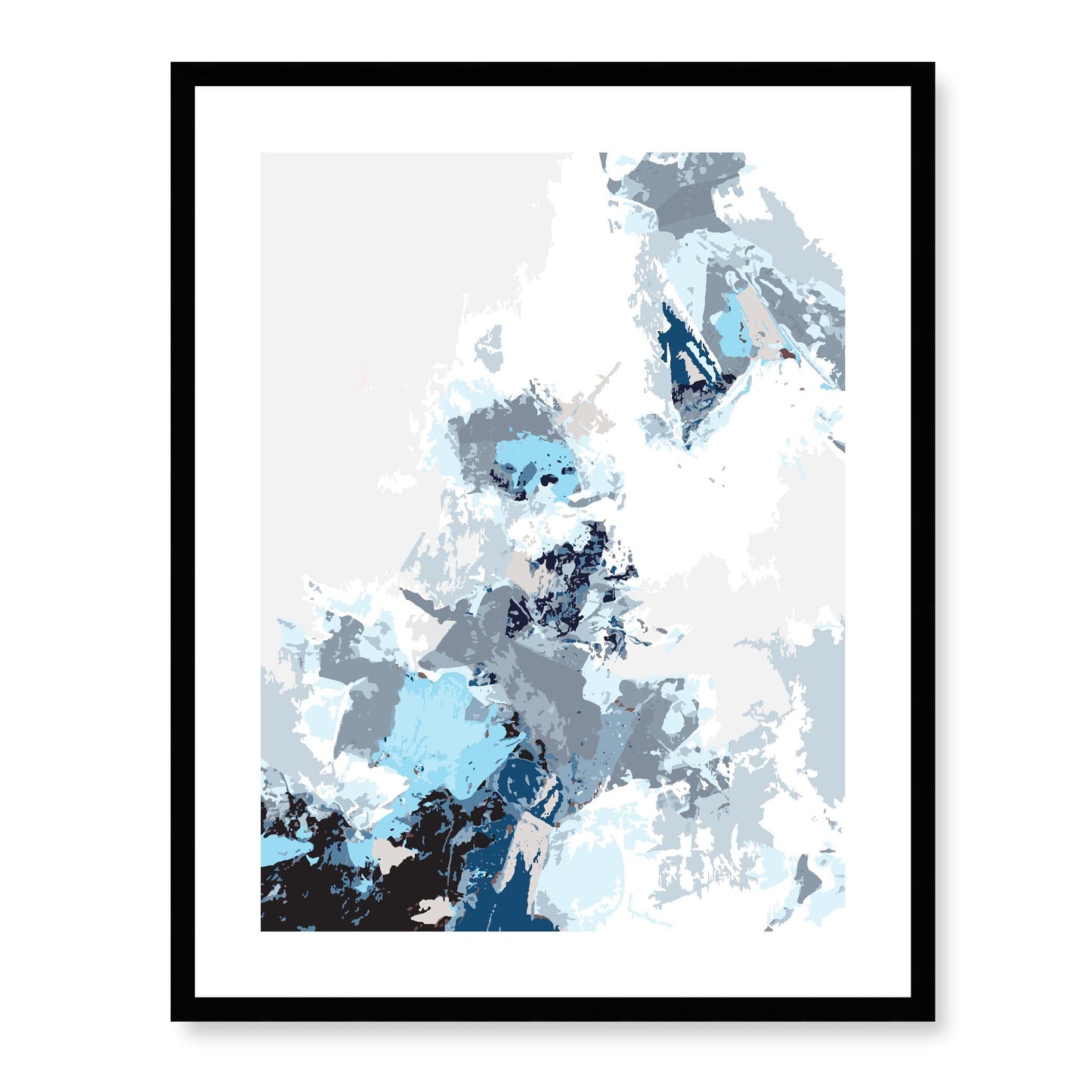 Framed Graphic Art Print, White Mat - 13x16, 16x20, 22x28 inches | FPV-1153-7694, Prints, Graphic art, Black Frame, 56 x 71 cm ,22 x 28 inches