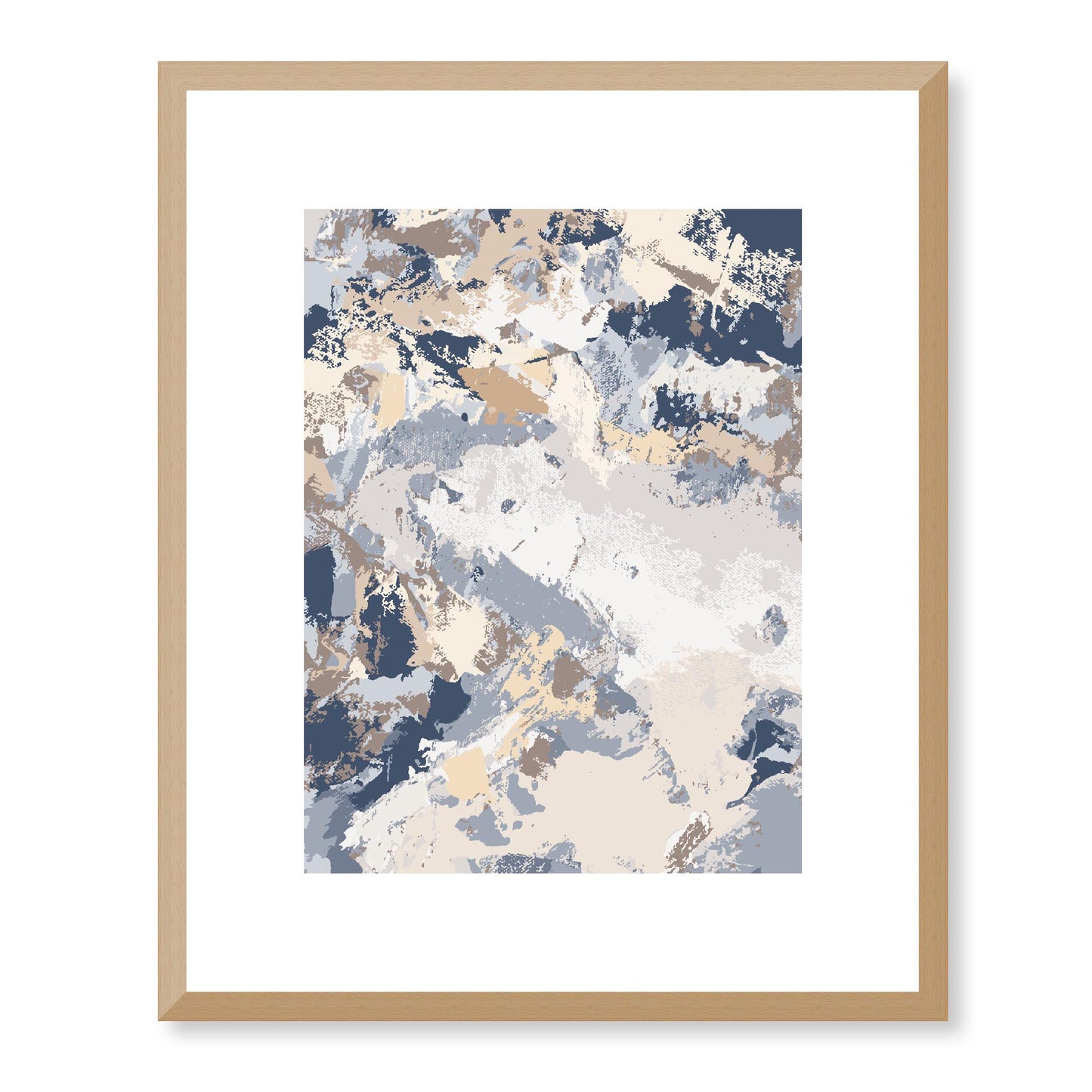 Framed Graphic Art Print, White Mat - 13x16, 16x20, 22x28 inches | FPV-1163-7689, Prints, Graphic art, Natural Frame, 33 x 41 cm ,13 x 16 inches