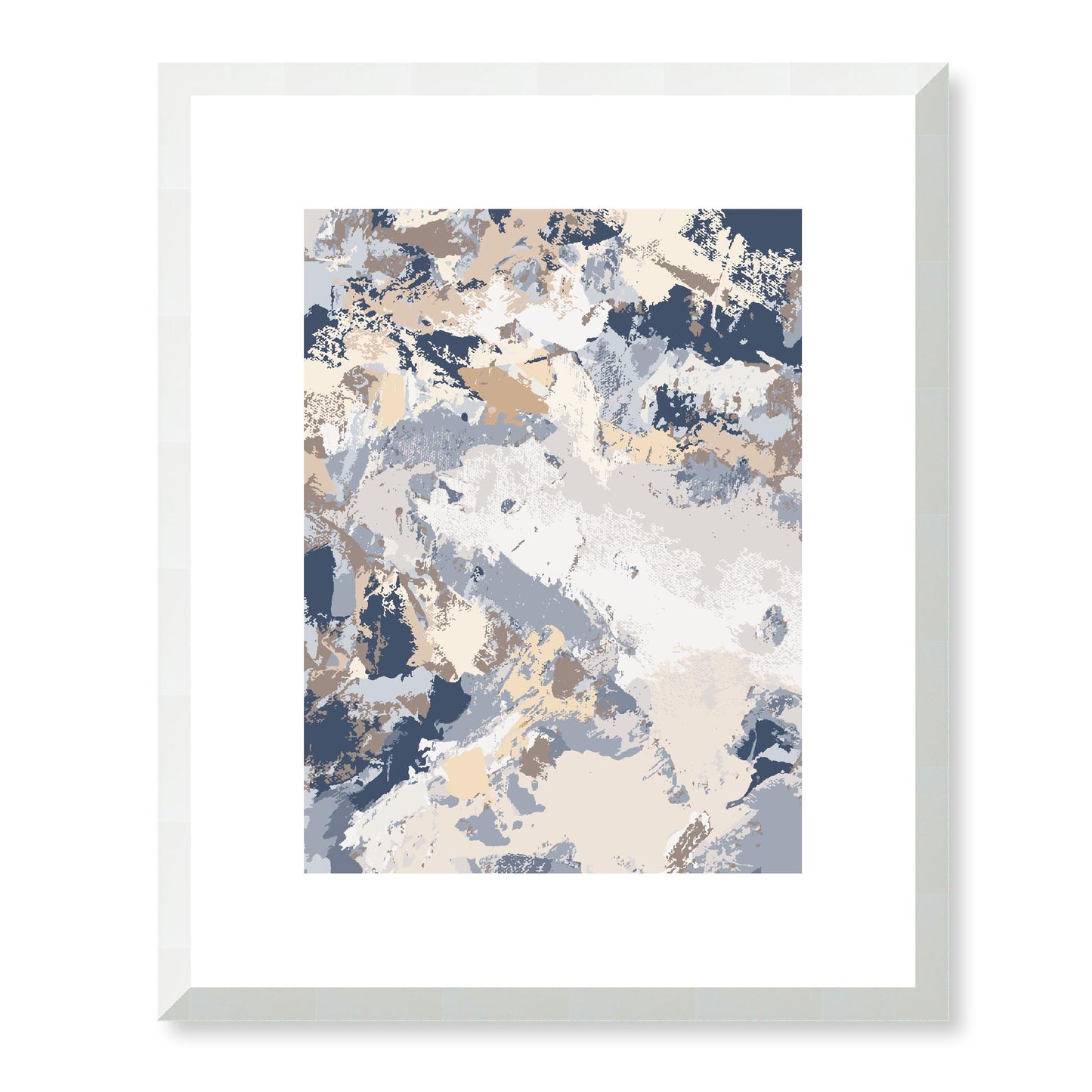 Framed Graphic Art Print, White Mat - 13x16, 16x20, 22x28 inches | FPV-1163-7689, Prints, Graphic art, White Frame, 33 x 41 cm ,13 x 16 inches