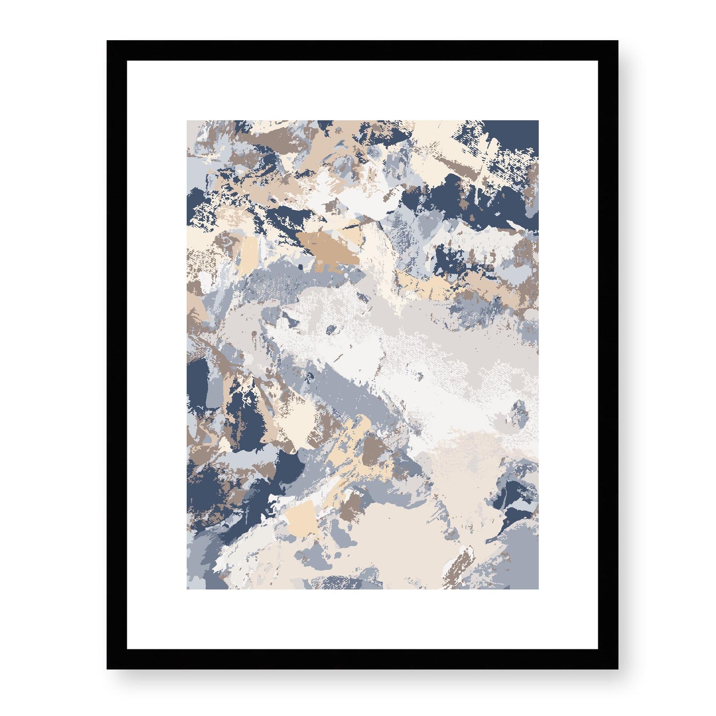 Framed Graphic Art Print, White Mat - 13x16, 16x20, 22x28 inches | FPV-1163-7689, Prints, Graphic art, Black Frame, 41 x 51 cm ,16 x 20 inches
