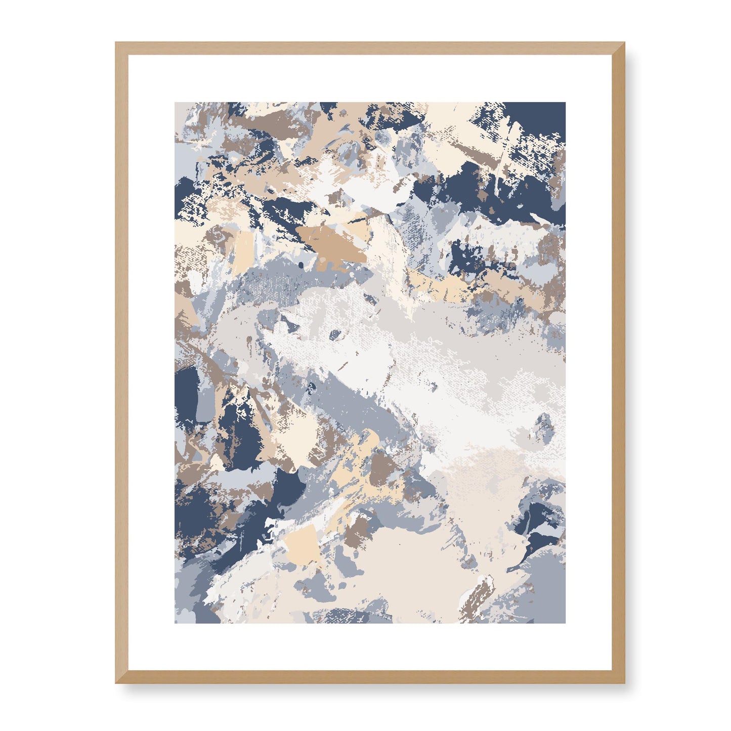 Framed Graphic Art Print, White Mat - 13x16, 16x20, 22x28 inches | FPV-1163-7689, Prints, Graphic art, Natural Frame, 56 x 71 cm ,22 x 28 inches