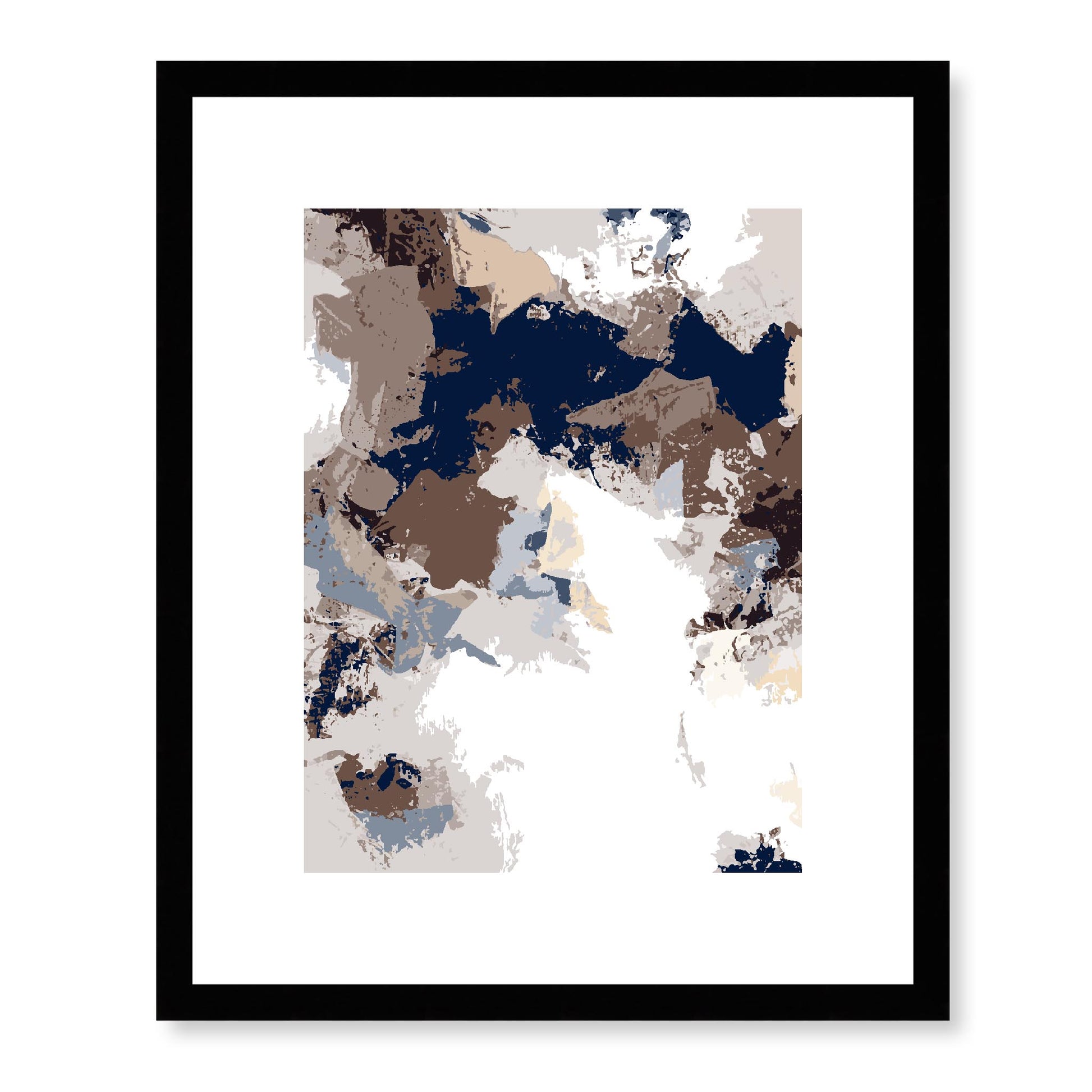 Framed Graphic Art Print, White Mat - 13x16, 16x20, 22x28 inches | FPV-1161-7692, Prints, Graphic art, Black Frame, 33 x 41 cm ,13 x 16 inches