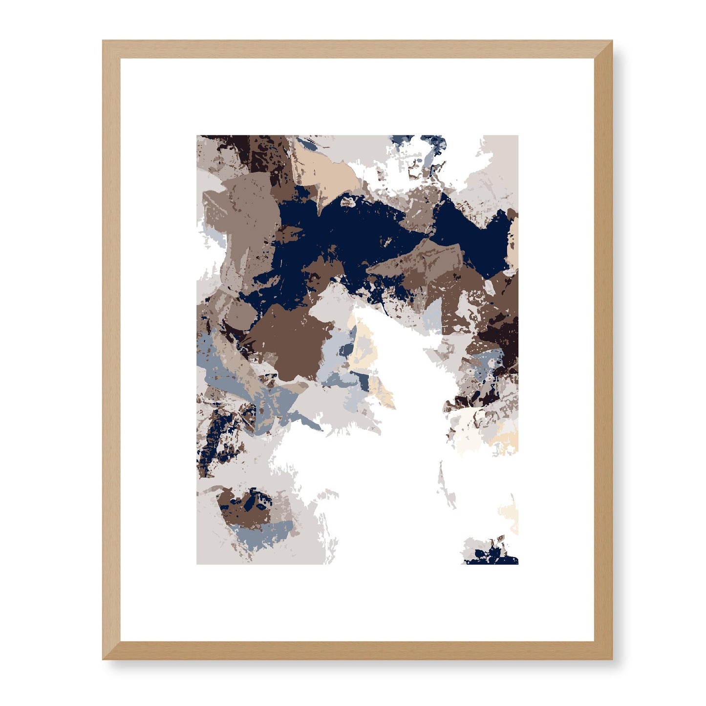 Framed Graphic Art Print, White Mat - 13x16, 16x20, 22x28 inches | FPV-1162-7692, Prints, Graphic art, Natural Frame, 33 x 41 cm ,13 x 16 inches