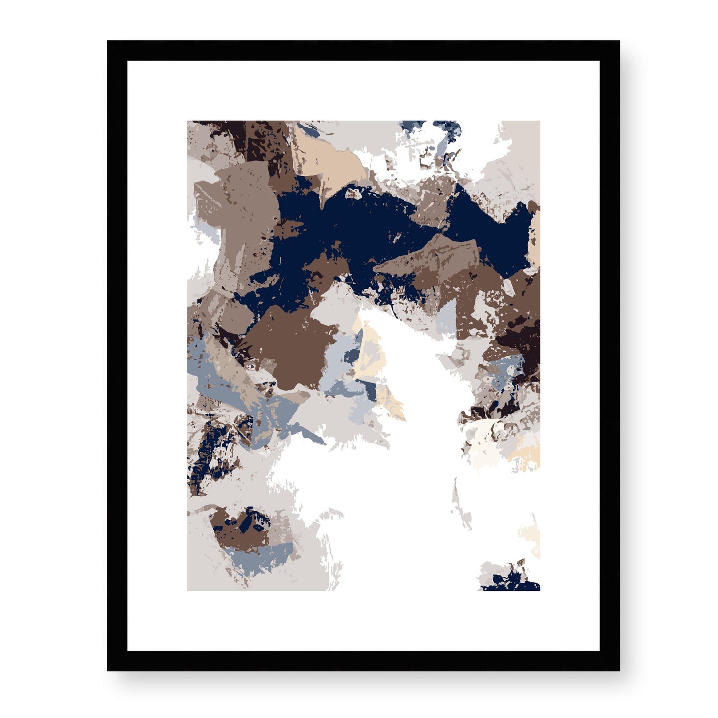 Framed Graphic Art Print, White Mat - 13x16, 16x20, 22x28 inches | FPV-1161-7692, Prints, Graphic art, Black Frame, 41 x 51 cm ,16 x 20 inches