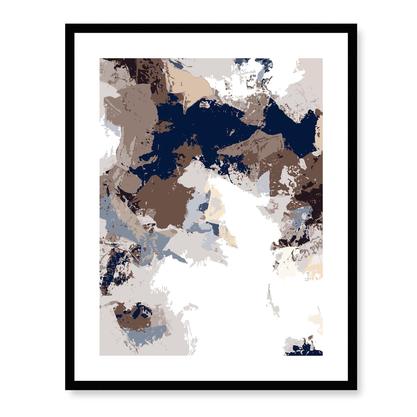Framed Graphic Art Print, White Mat - 13x16, 16x20, 22x28 inches | FPV-1162-7692, Prints, Graphic art, Black Frame, 56 x 71 cm ,22 x 28 inches