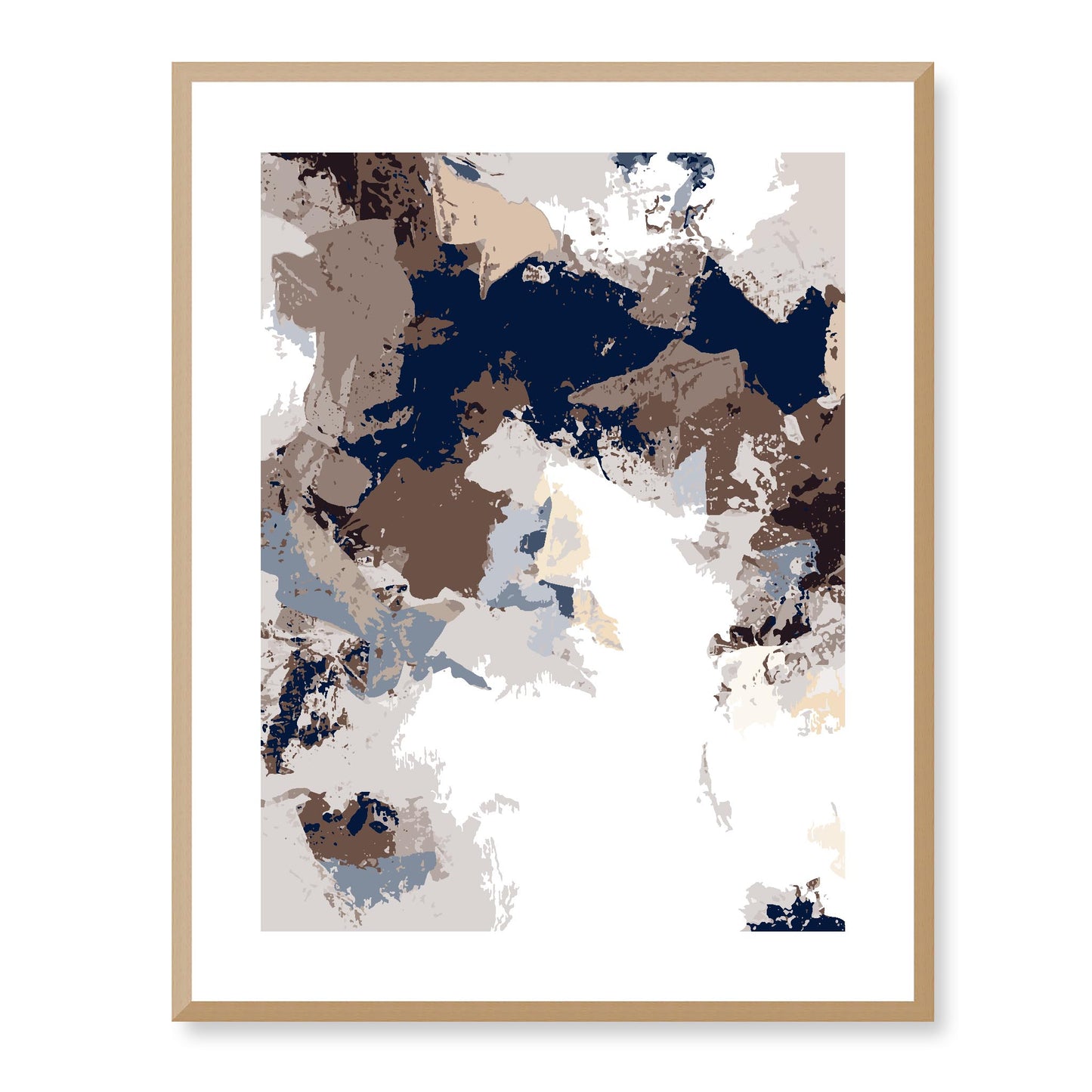 Framed Graphic Art Print, White Mat - 13x16, 16x20, 22x28 inches | FPV-1161-7692, Prints, Graphic art, Natural Frame, 56 x 71 cm ,22 x 28 inches