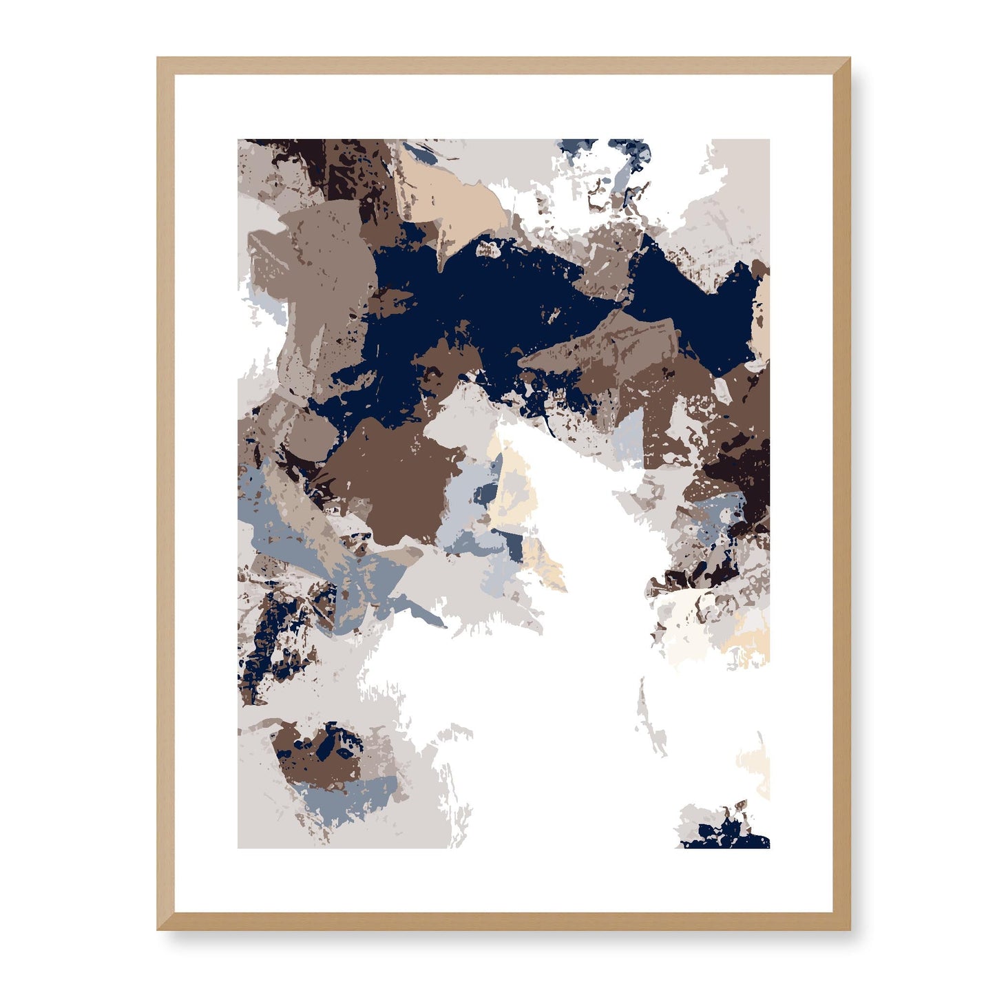 Framed Graphic Art Print, White Mat - 13x16, 16x20, 22x28 inches | FPV-1162-7692, Prints, Graphic art, Natural Frame, 56 x 71 cm ,22 x 28 inches