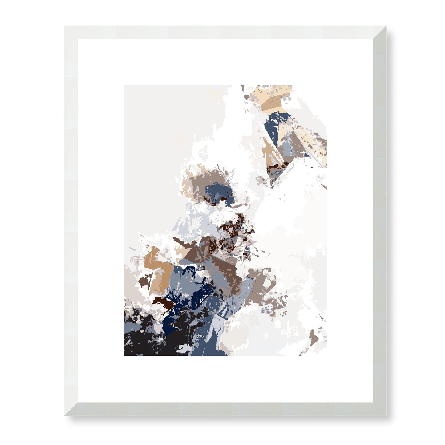 Framed Graphic Art Print, White Mat - 13x16, 16x20, 22x28 inches | FPV-1162-7694, Prints, Graphic art, White Frame, 33 x 41 cm ,13 x 16 inches