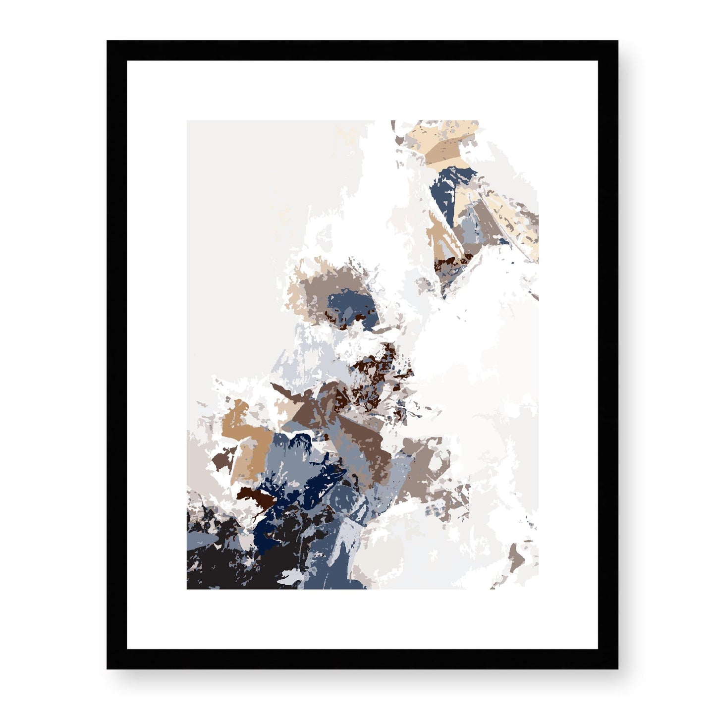 Framed Graphic Art Print, White Mat - 13x16, 16x20, 22x28 inches | FPV-1162-7694, Prints, Graphic art, Black Frame, 41 x 51 cm ,16 x 20 inches