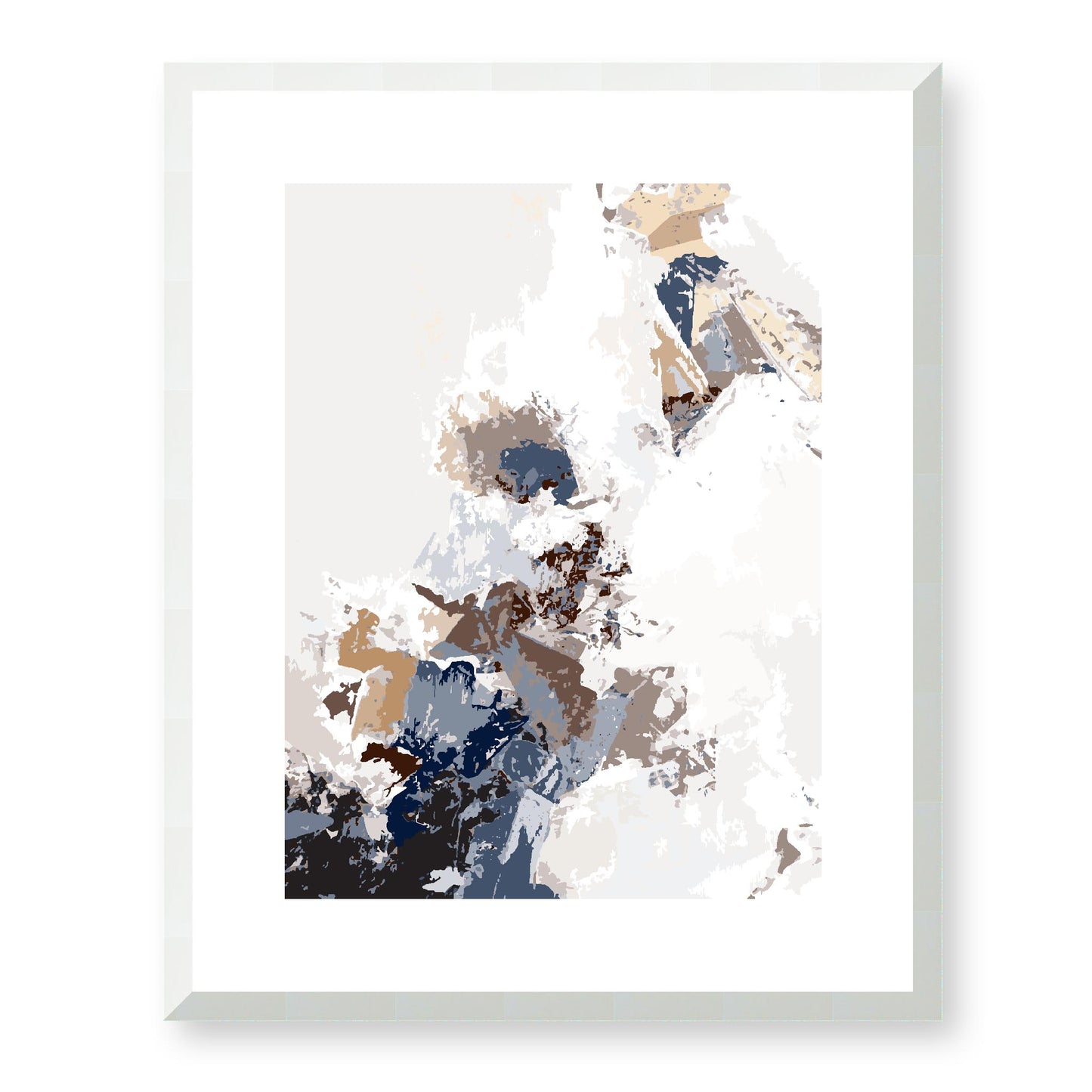 Framed Graphic Art Print, White Mat - 13x16, 16x20, 22x28 inches | FPV-1161-7694, Prints, Graphic art, White Frame, 41 x 51 cm ,16 x 20 inches
