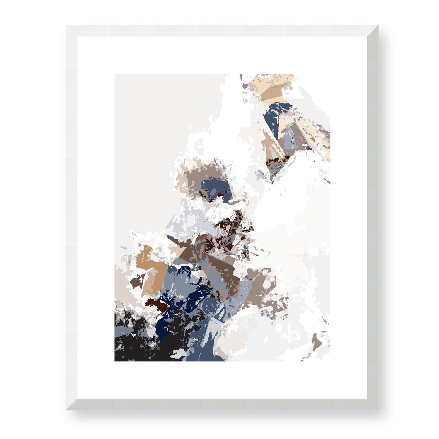 Framed Graphic Art Print, White Mat - 13x16, 16x20, 22x28 inches | FPV-1162-7694, Prints, Graphic art, White Frame, 41 x 51 cm ,16 x 20 inches