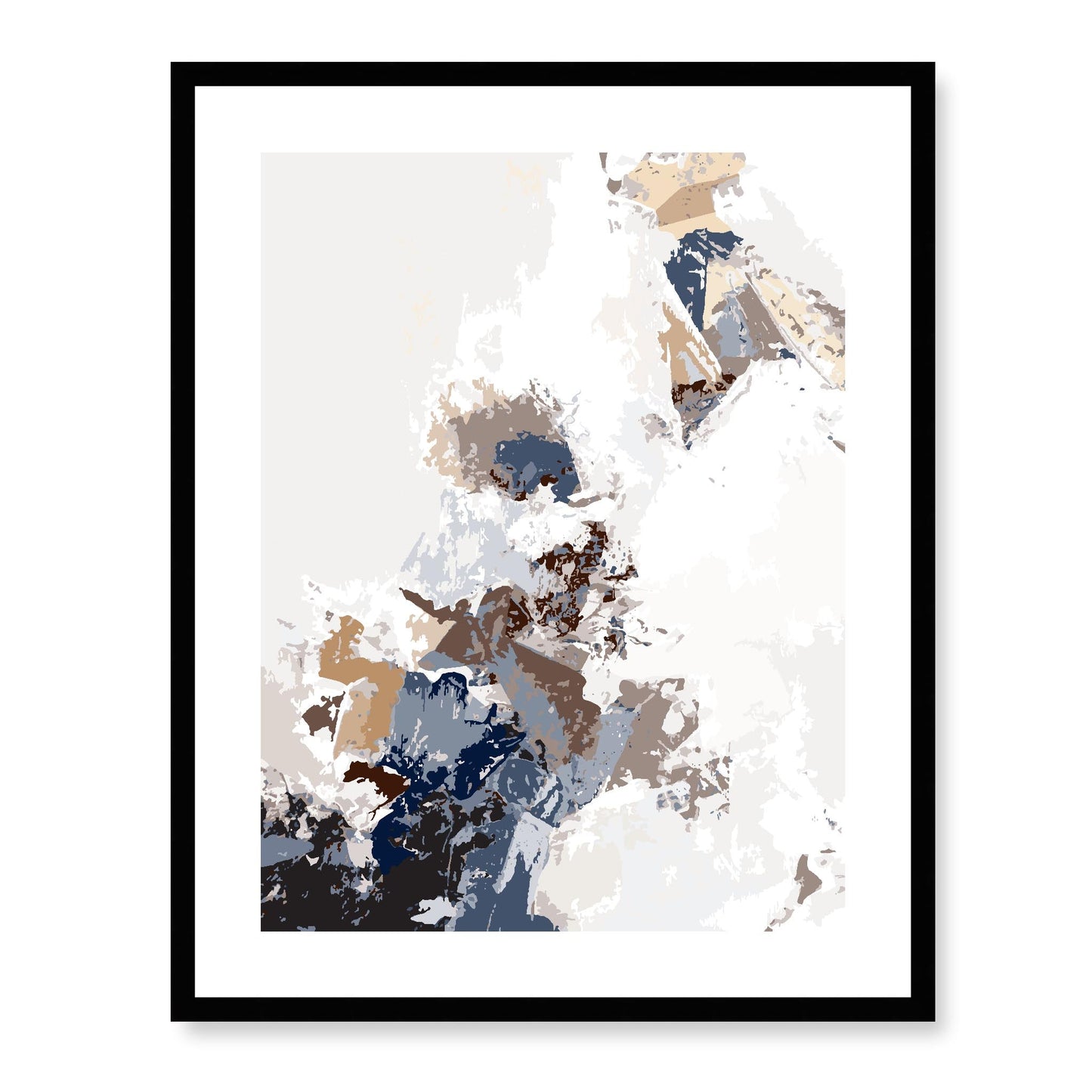 Framed Graphic Art Print, White Mat - 13x16, 16x20, 22x28 inches | FPV-1162-7694, Prints, Graphic art, Black Frame, 56 x 71 cm ,22 x 28 inches